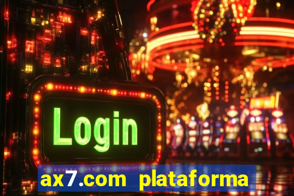 ax7.com plataforma de jogos